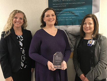 Dr. Katherine Friedebach, Dr. Regan Dulin, Susan Hood